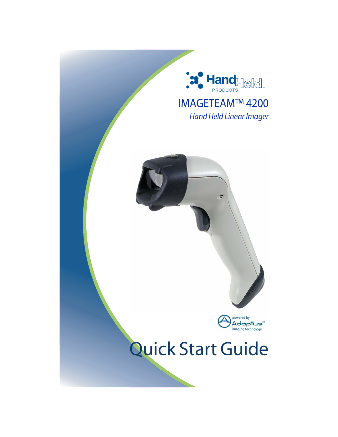 Hand Held Products 4200 quick start Quick Start Guide 