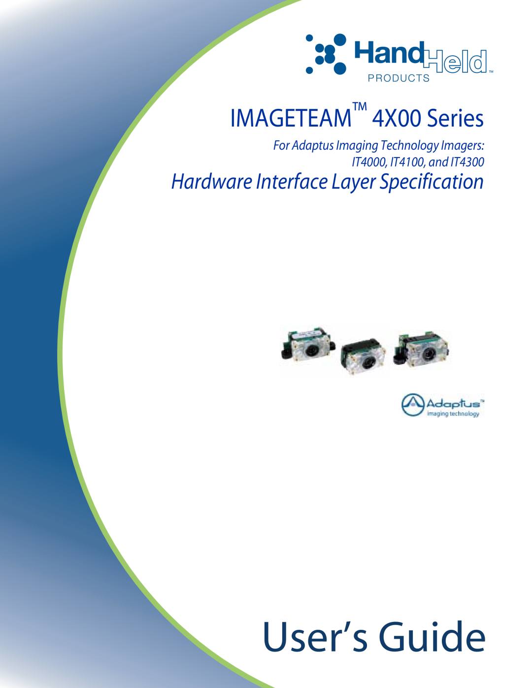 Hand Held Products manual User’s Guide, IMAGETEAM 4X00 Series, Hardware Interface Layer Specification 