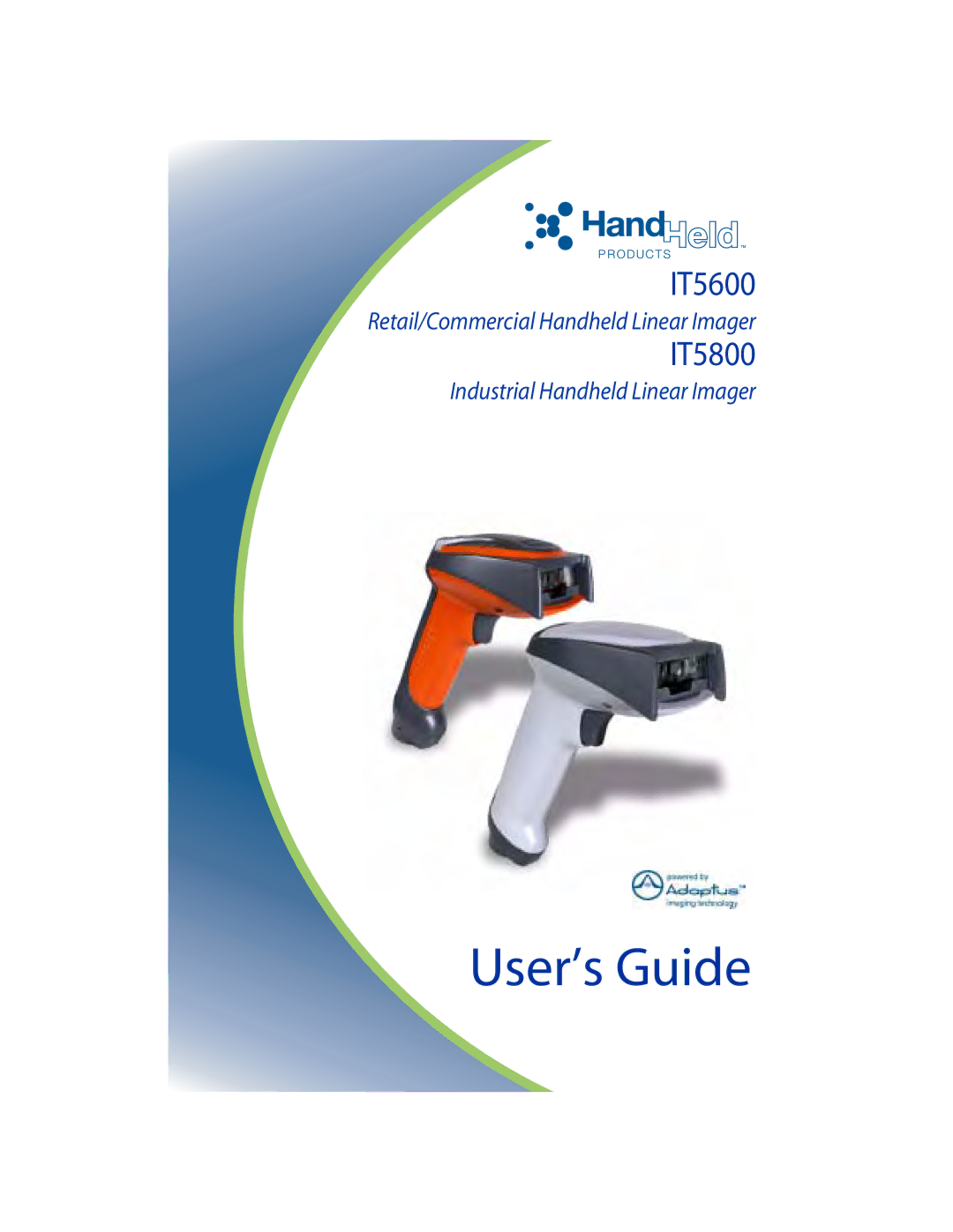 Hand Held Products IT5800, IT5600 manual User’s Guide 