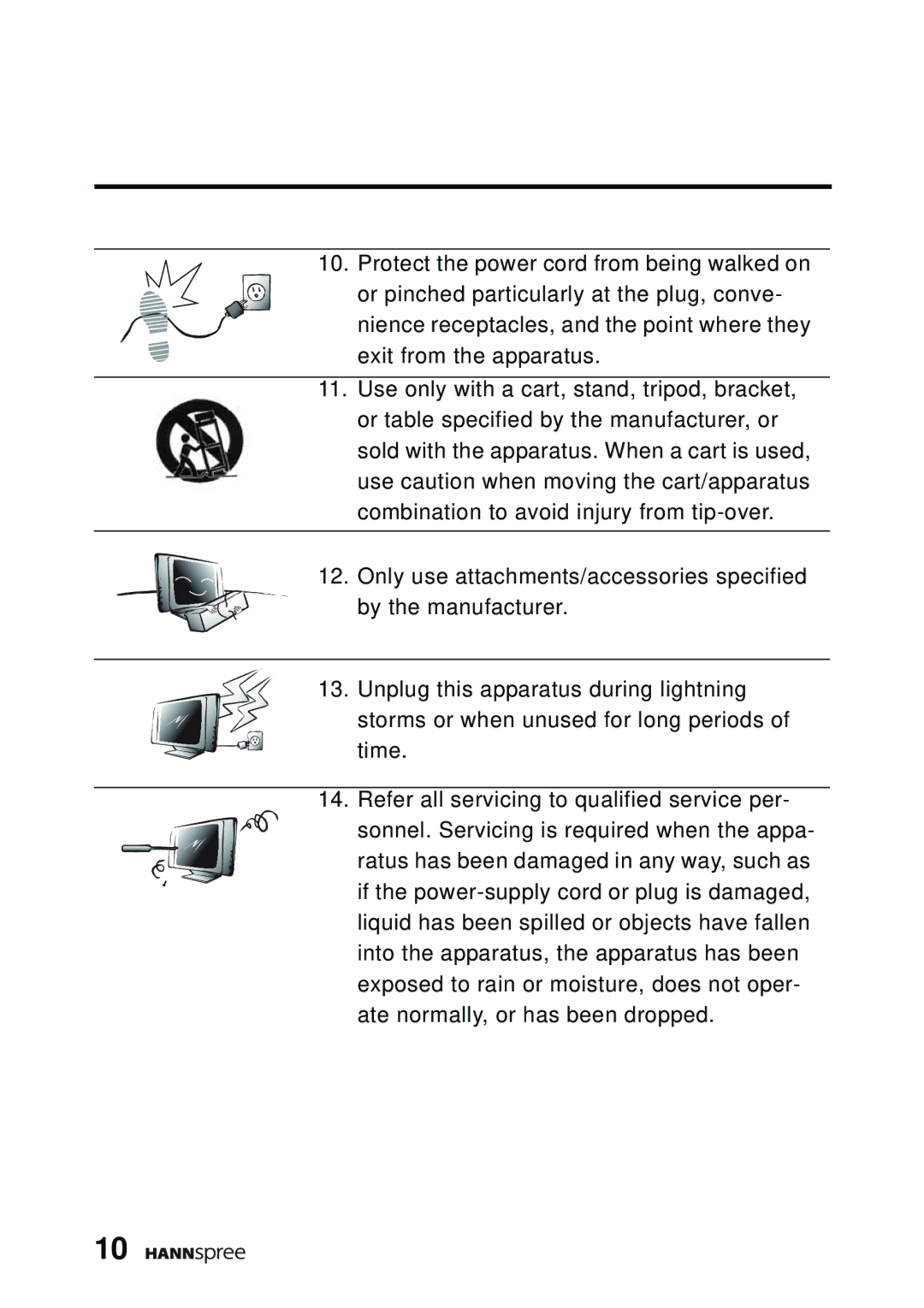 HANNspree DT07-10A1 manual 