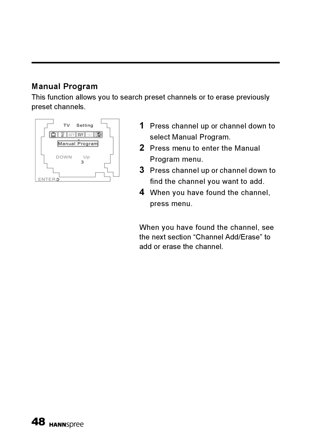 HANNspree HANNSz.zebra user manual Manual Program 