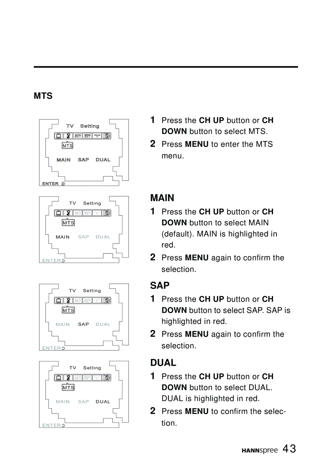 HANNspree K206-10A1 user manual Main 