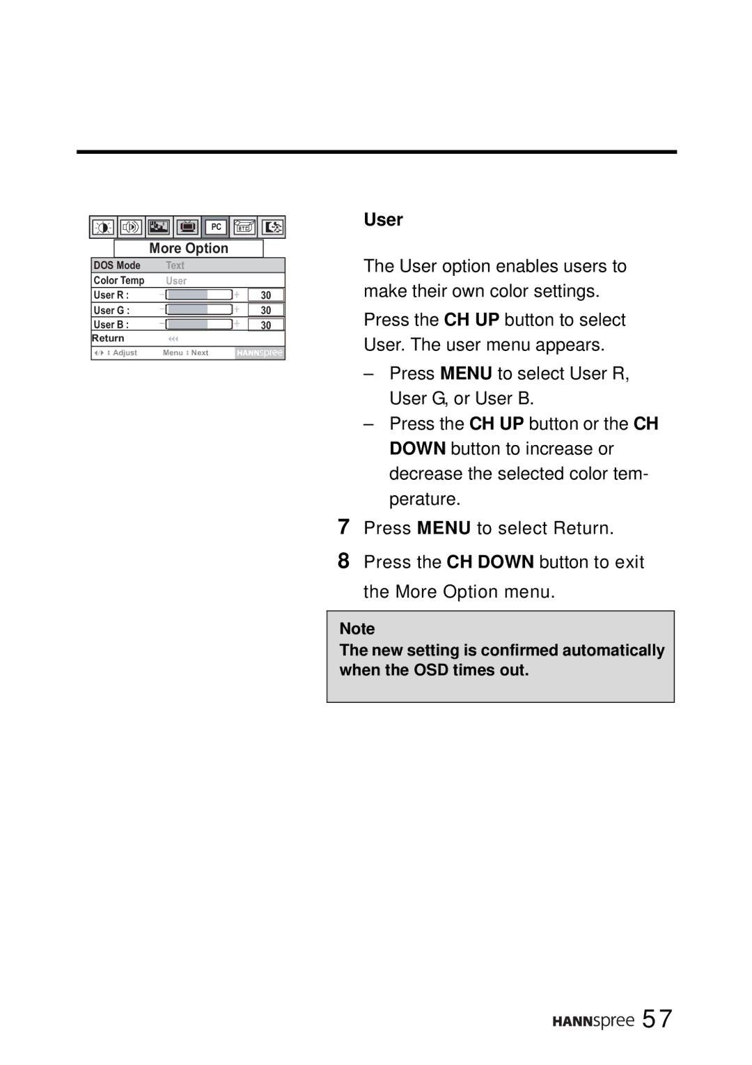 HANNspree LT0B-15A1 user manual User 