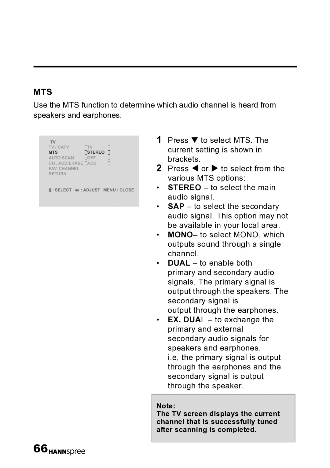 HANNspree LT12-23U1-000 user manual Mts 