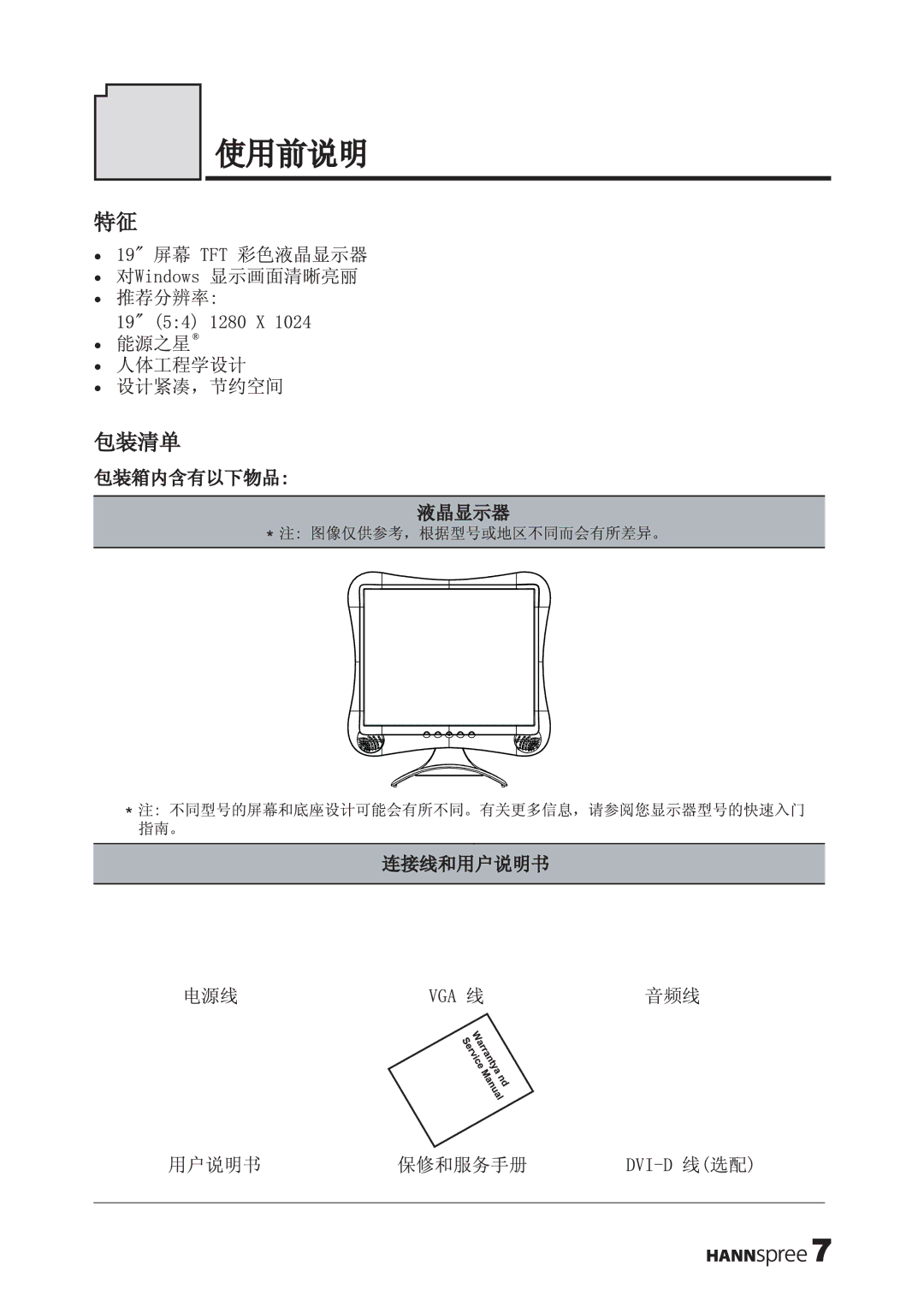 HANNspree MAF-001003 manual 