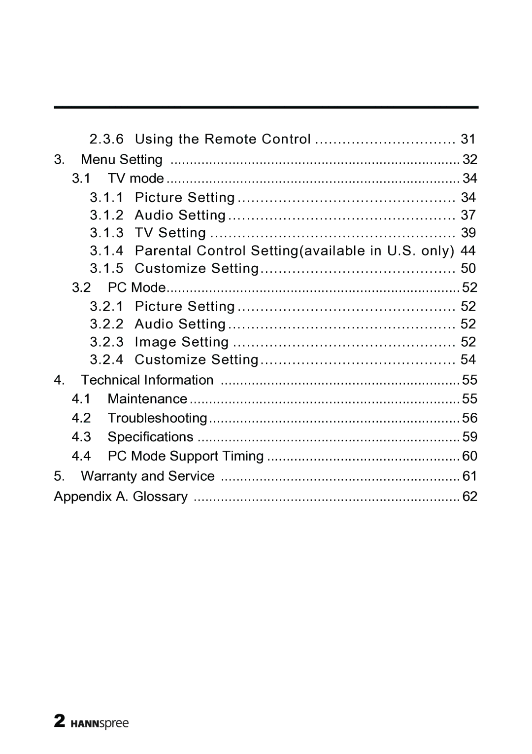 HANNspree MAK-000019 user manual 