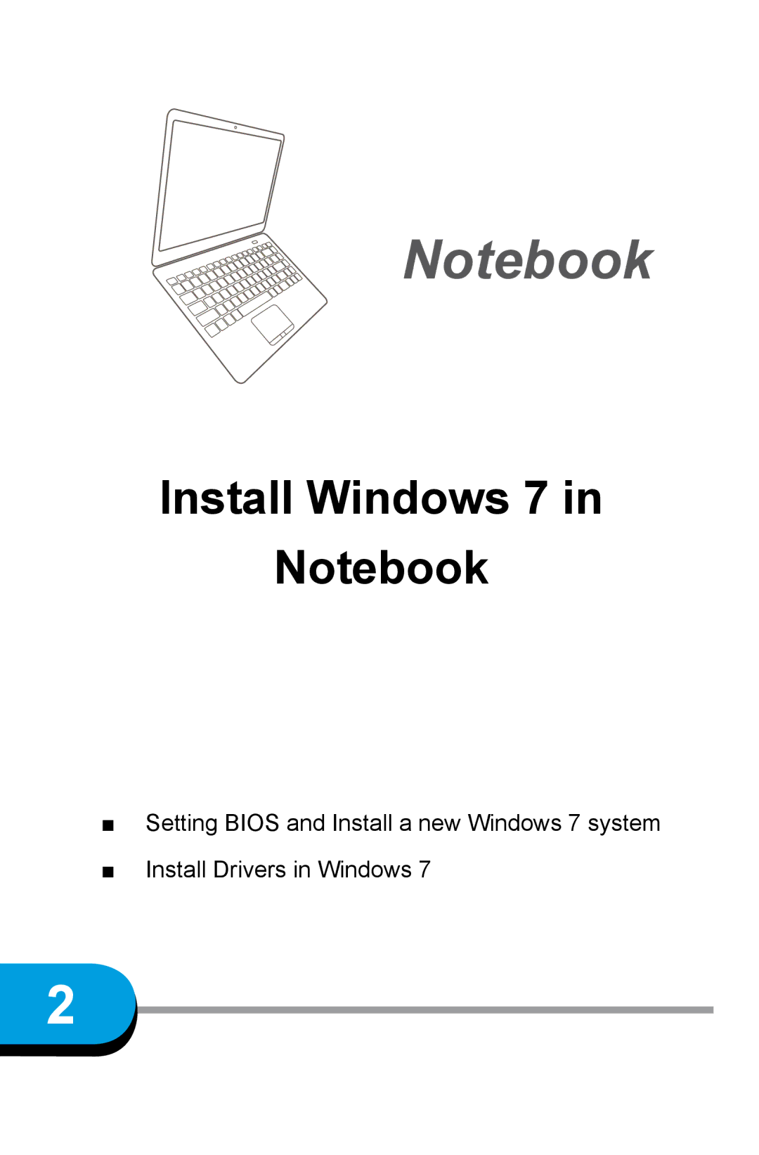 HANNspree SN12E2 manual Install Windows 7 