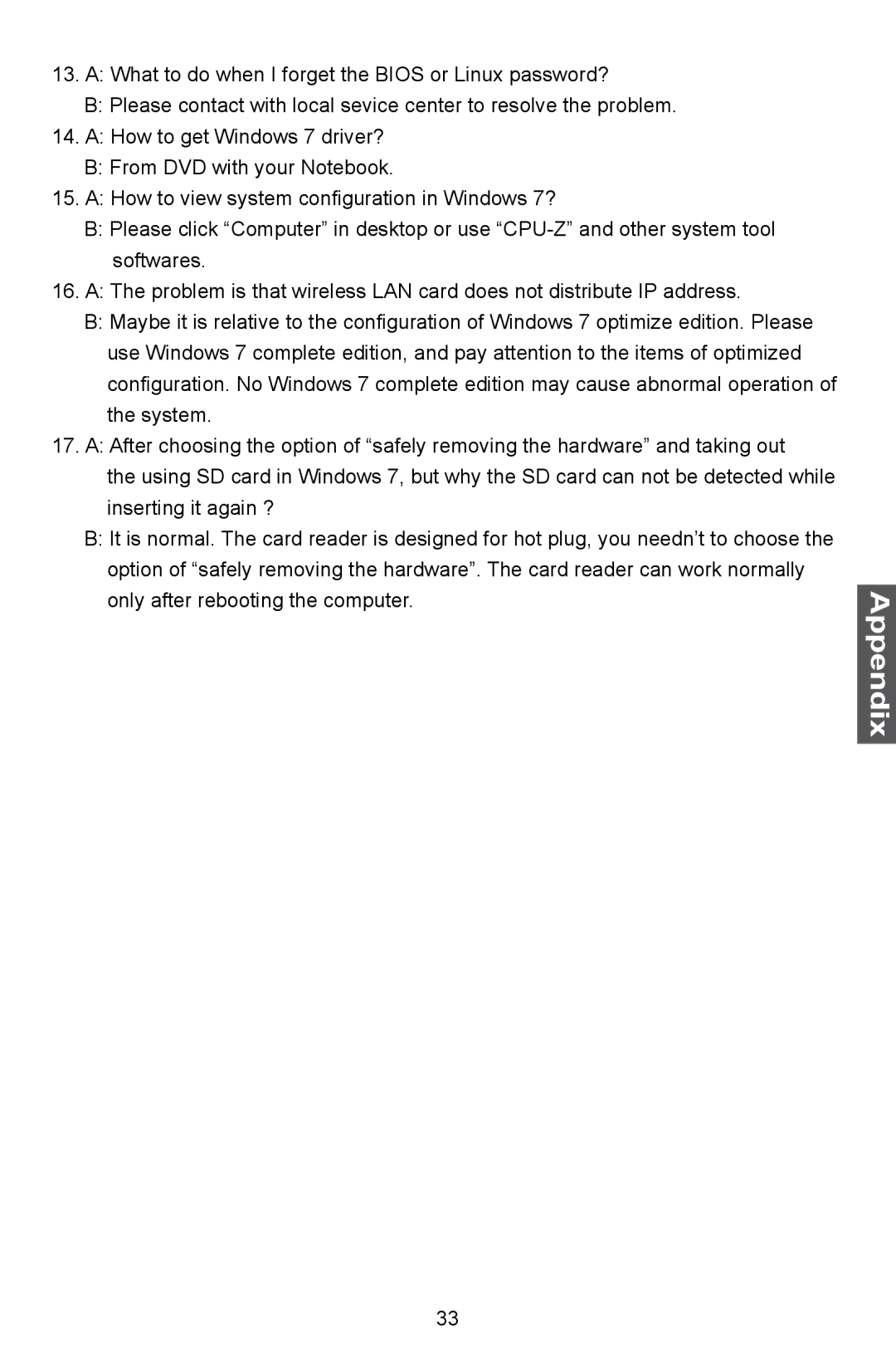 HANNspree SN12E2 manual Only after rebooting the computer 