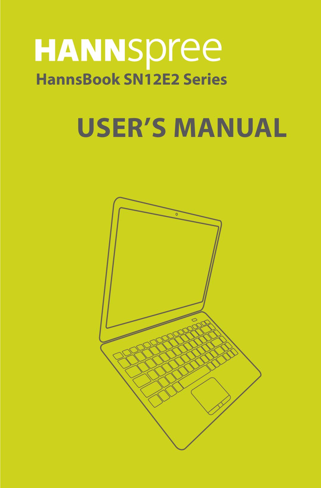 HANNspree manual User’S Manual, HannsBook SN12E2 Series 