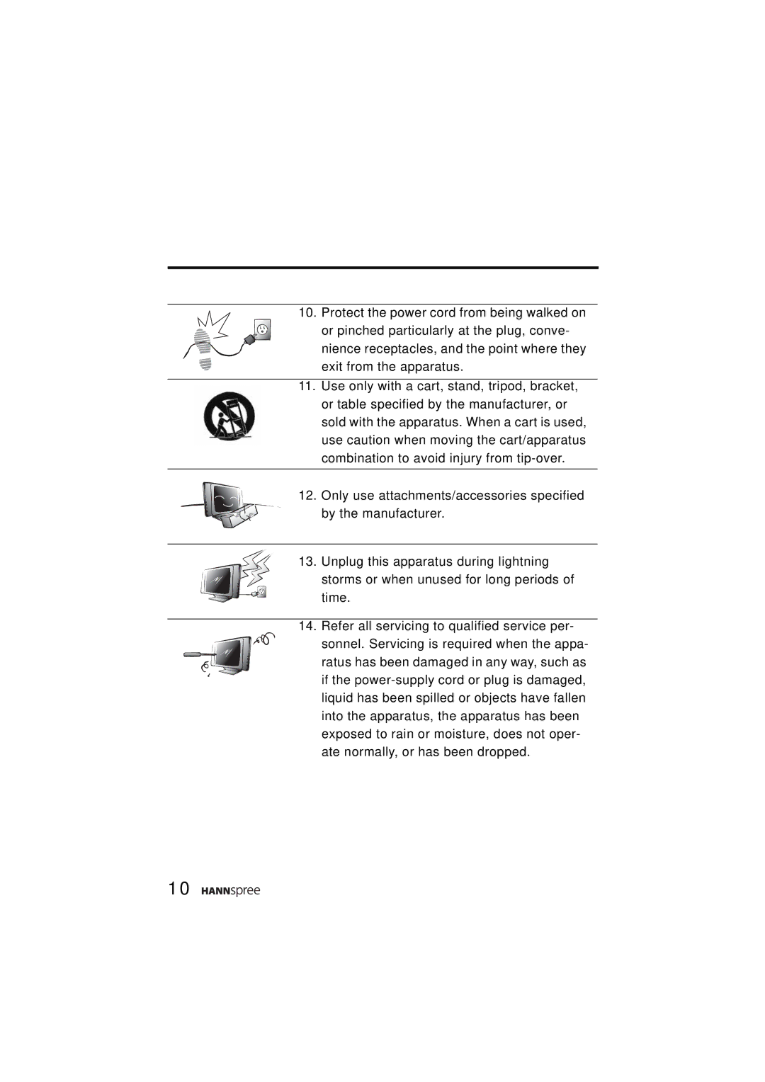 HANNspree ST43-15A1 manual 