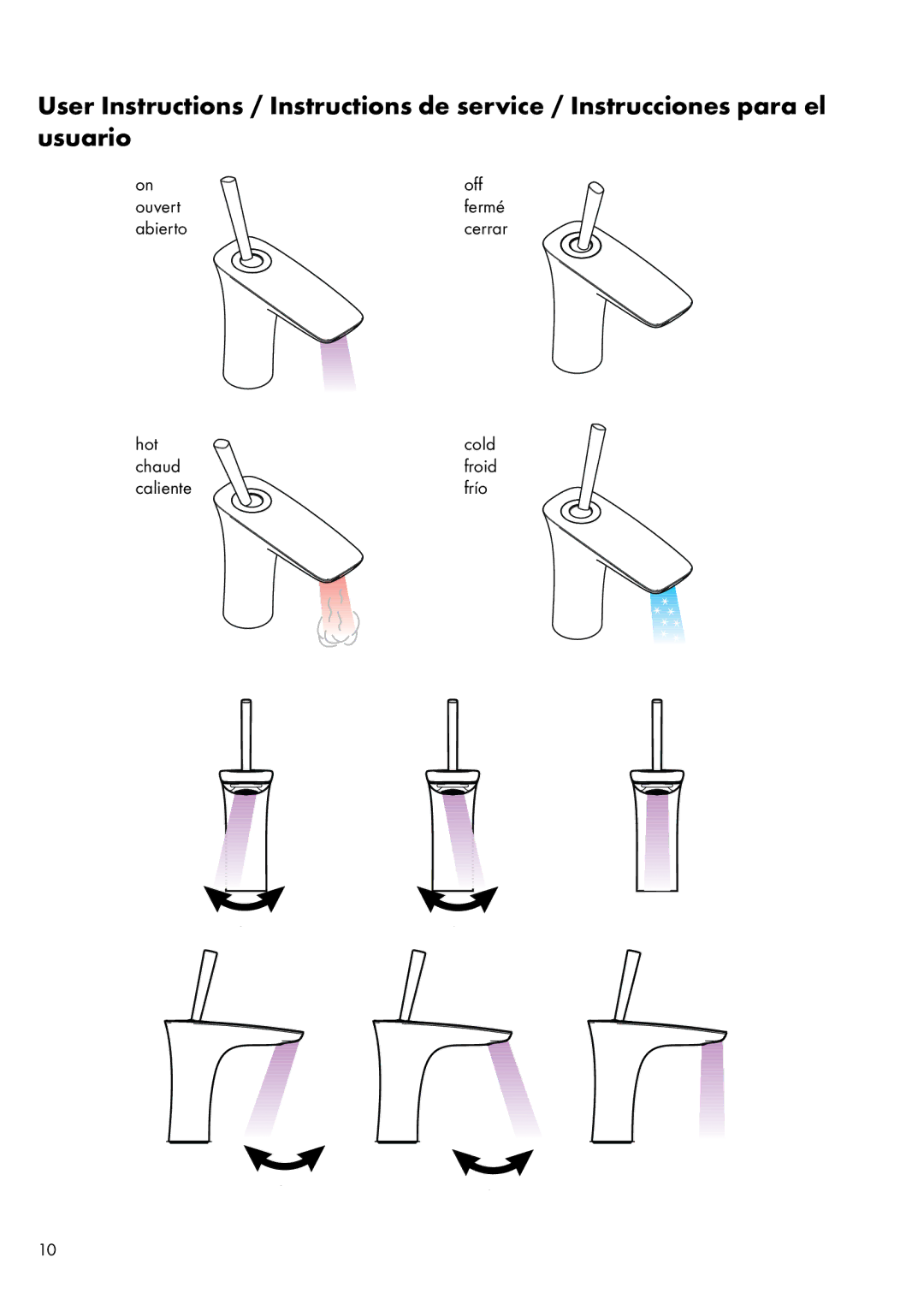 Hans Grohe 15070XX1, 15072XX1 installation instructions Off 