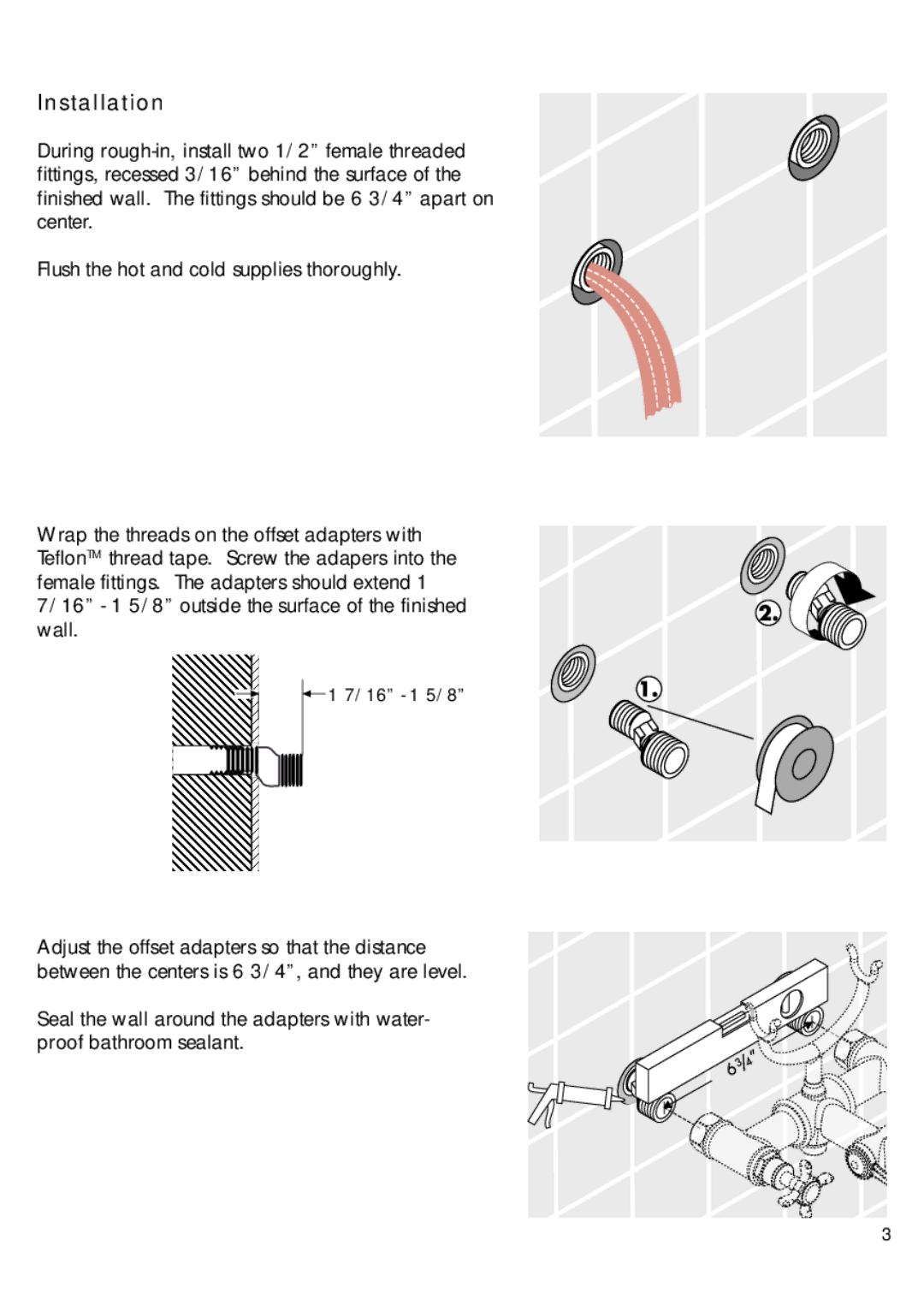 Hans Grohe 16560XX1 installation instructions Installation 