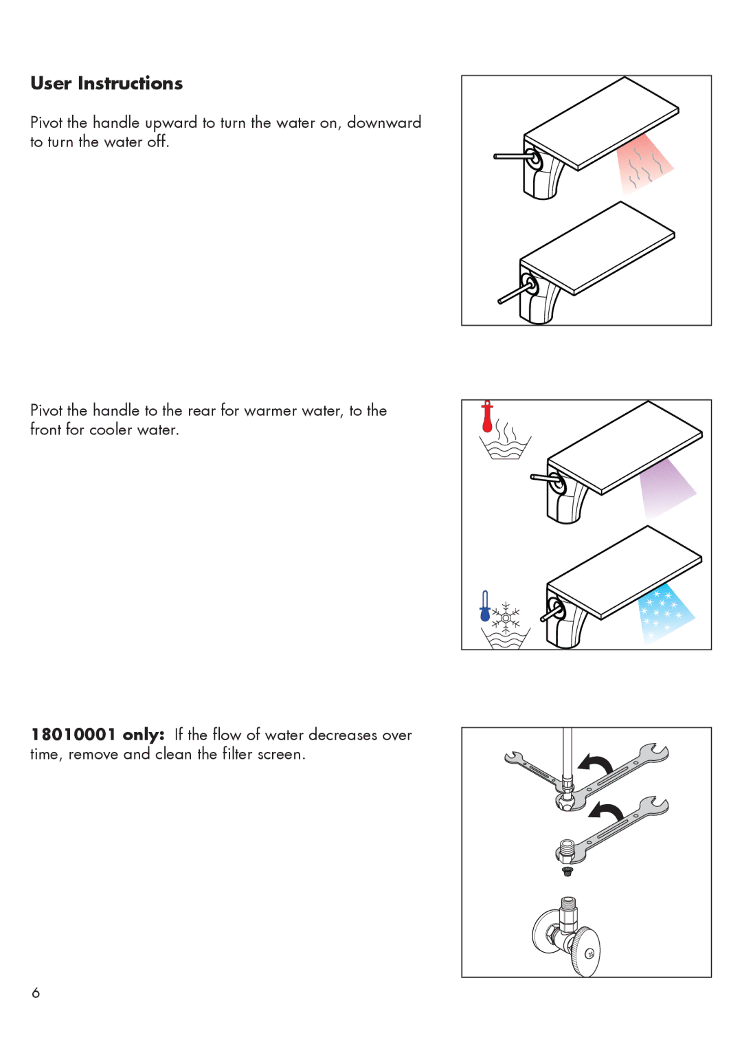 Hans Grohe 18210001, 18010001 installation instructions User Instructions 