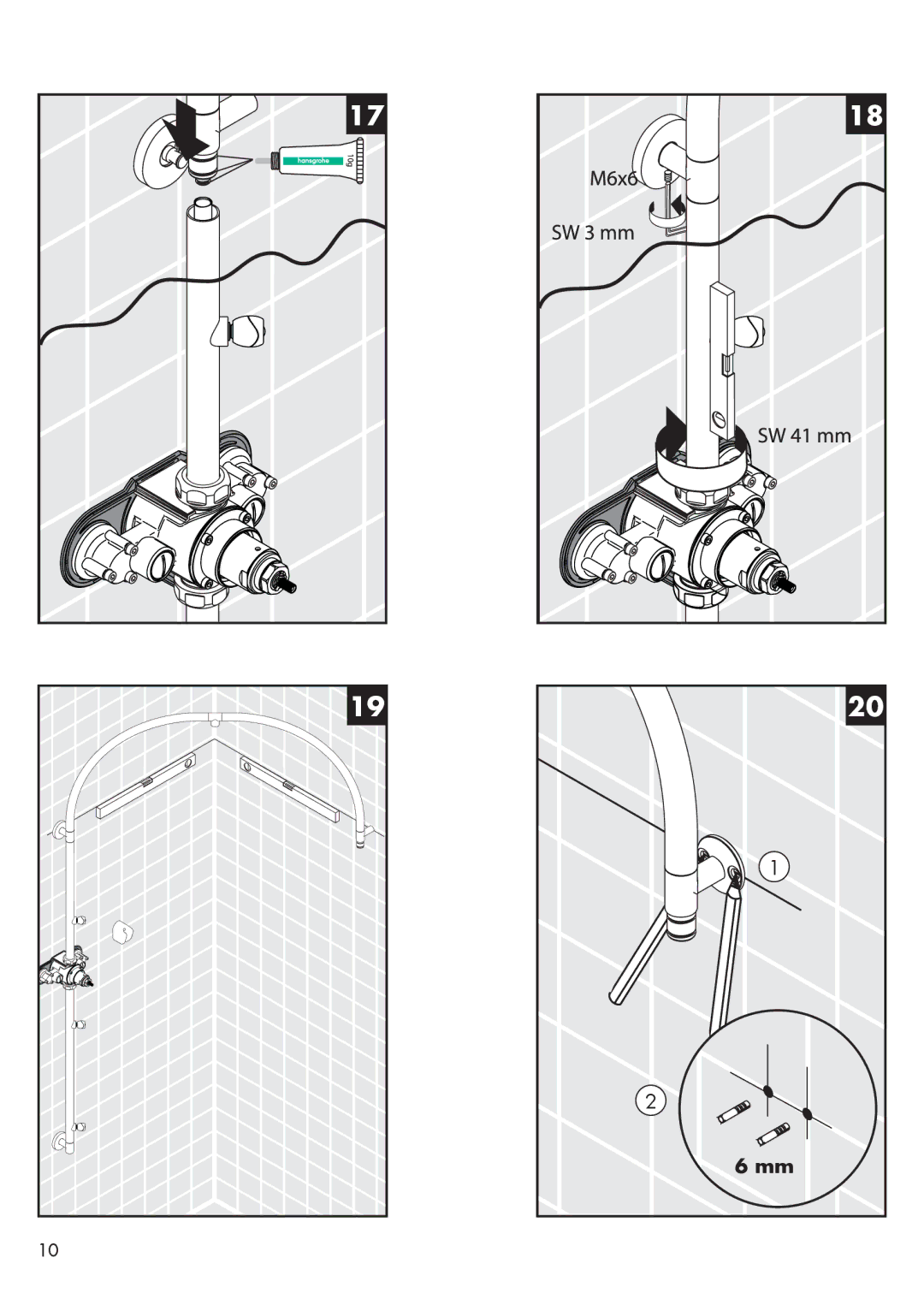 Hans Grohe 26396001 installation instructions 