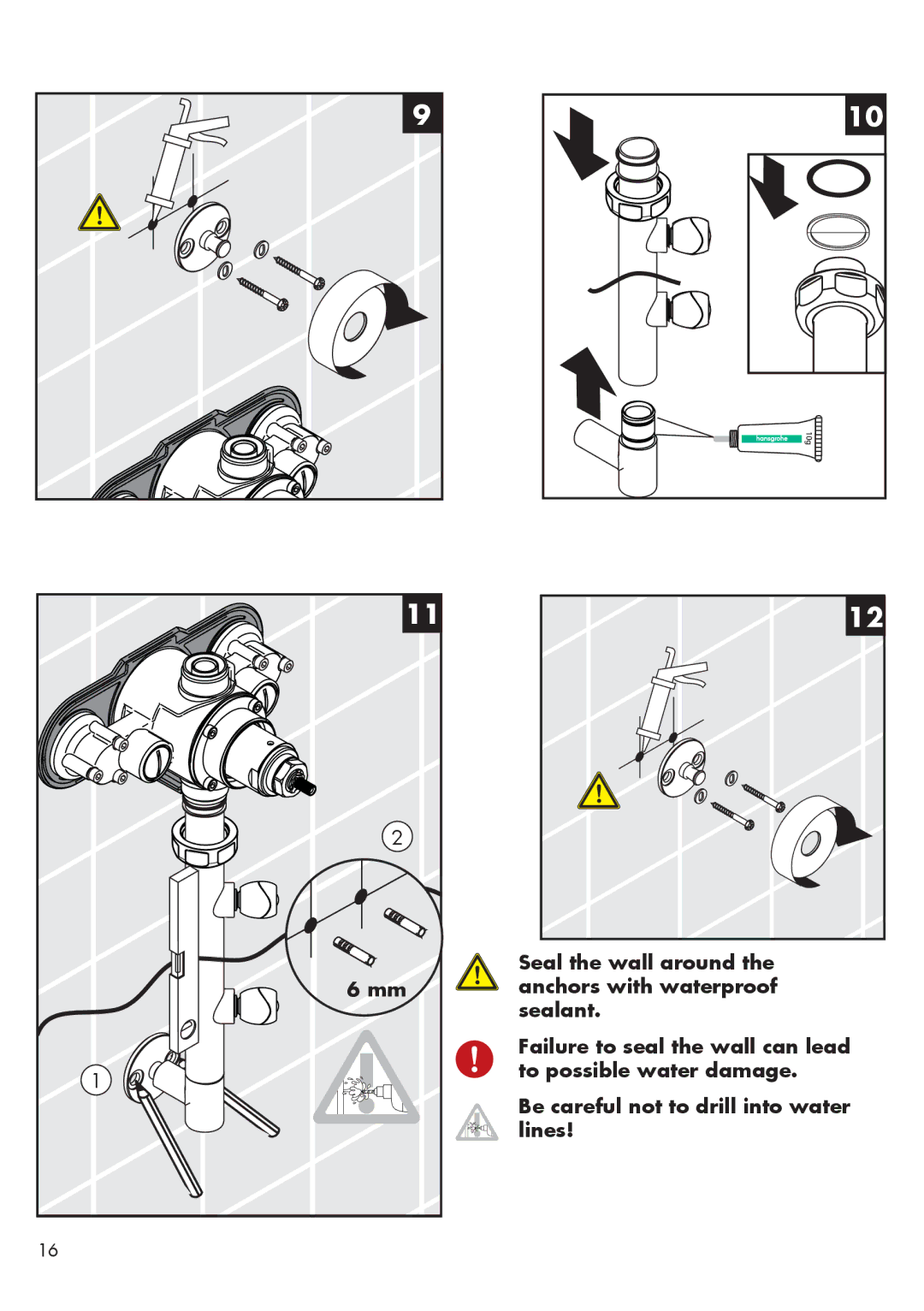 Hans Grohe 26396001 installation instructions 