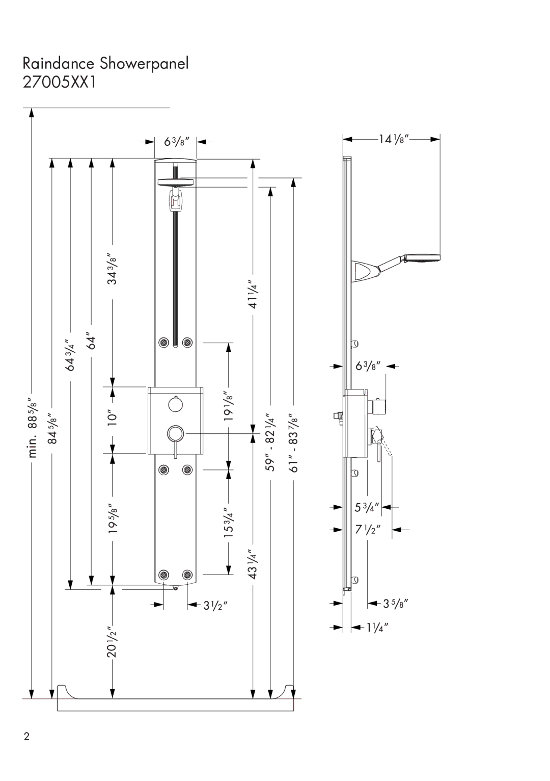 Hans Grohe 27005XX1 installation instructions 