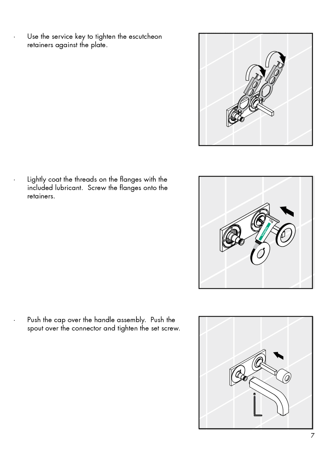 Hans Grohe 39115XX1 installation instructions 