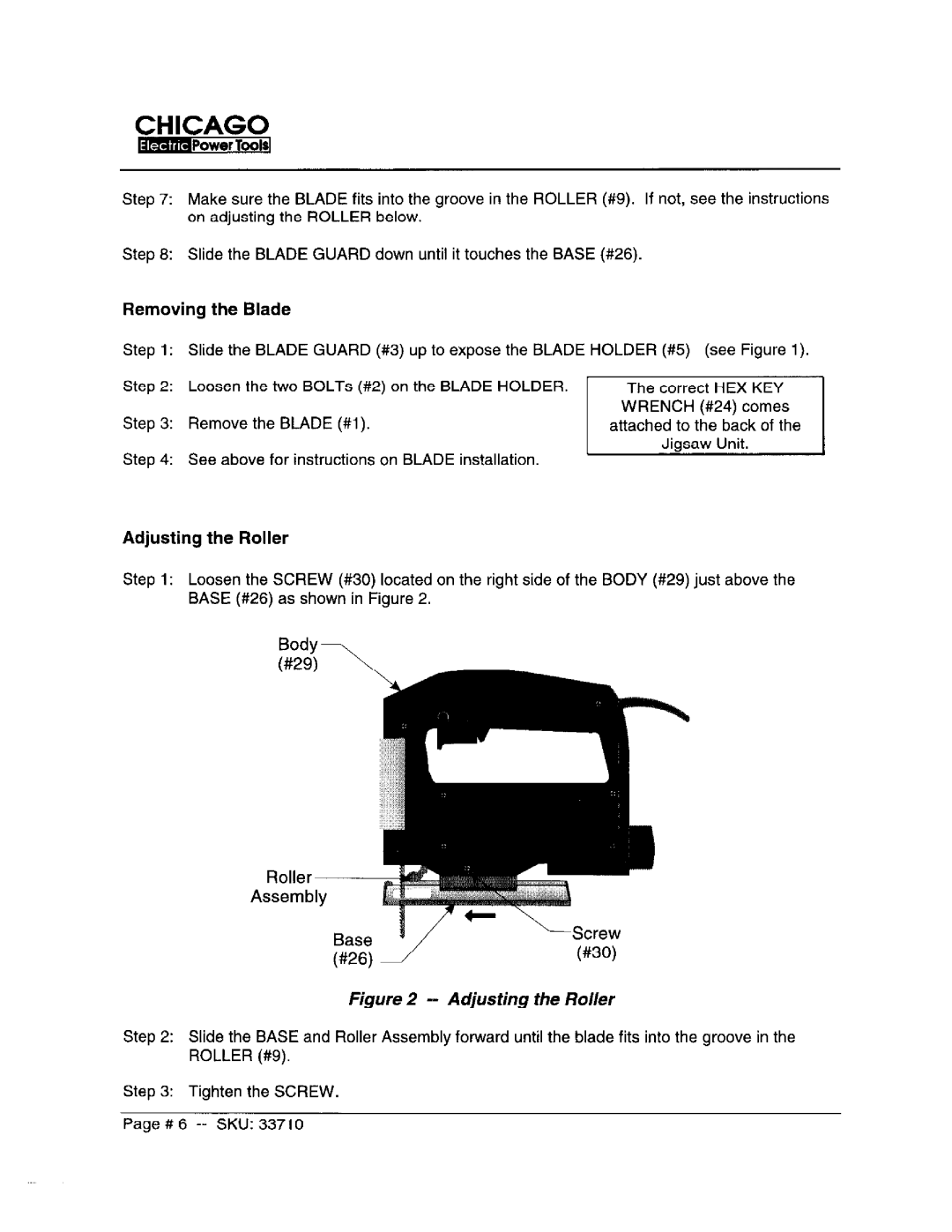 Harbor Freight Tools 33710 manual 