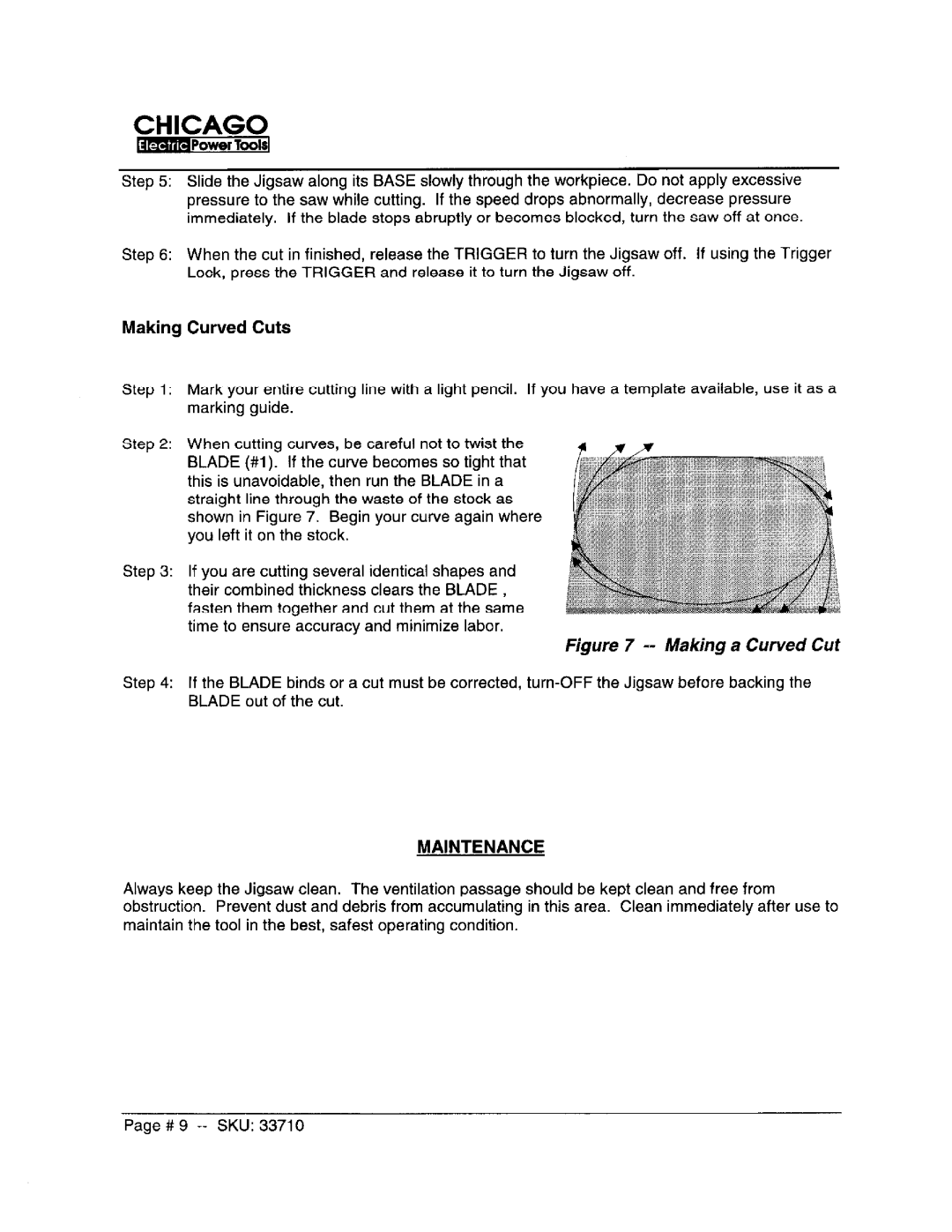 Harbor Freight Tools 33710 manual 