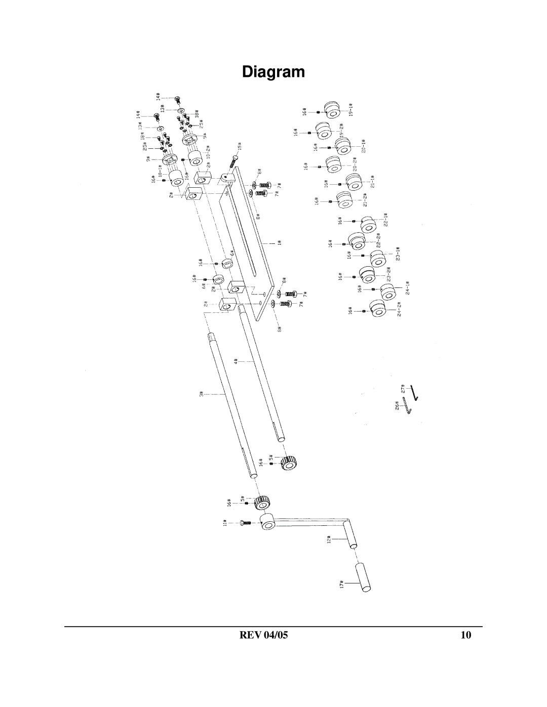 Harbor Freight Tools 34104 manual Diagram 