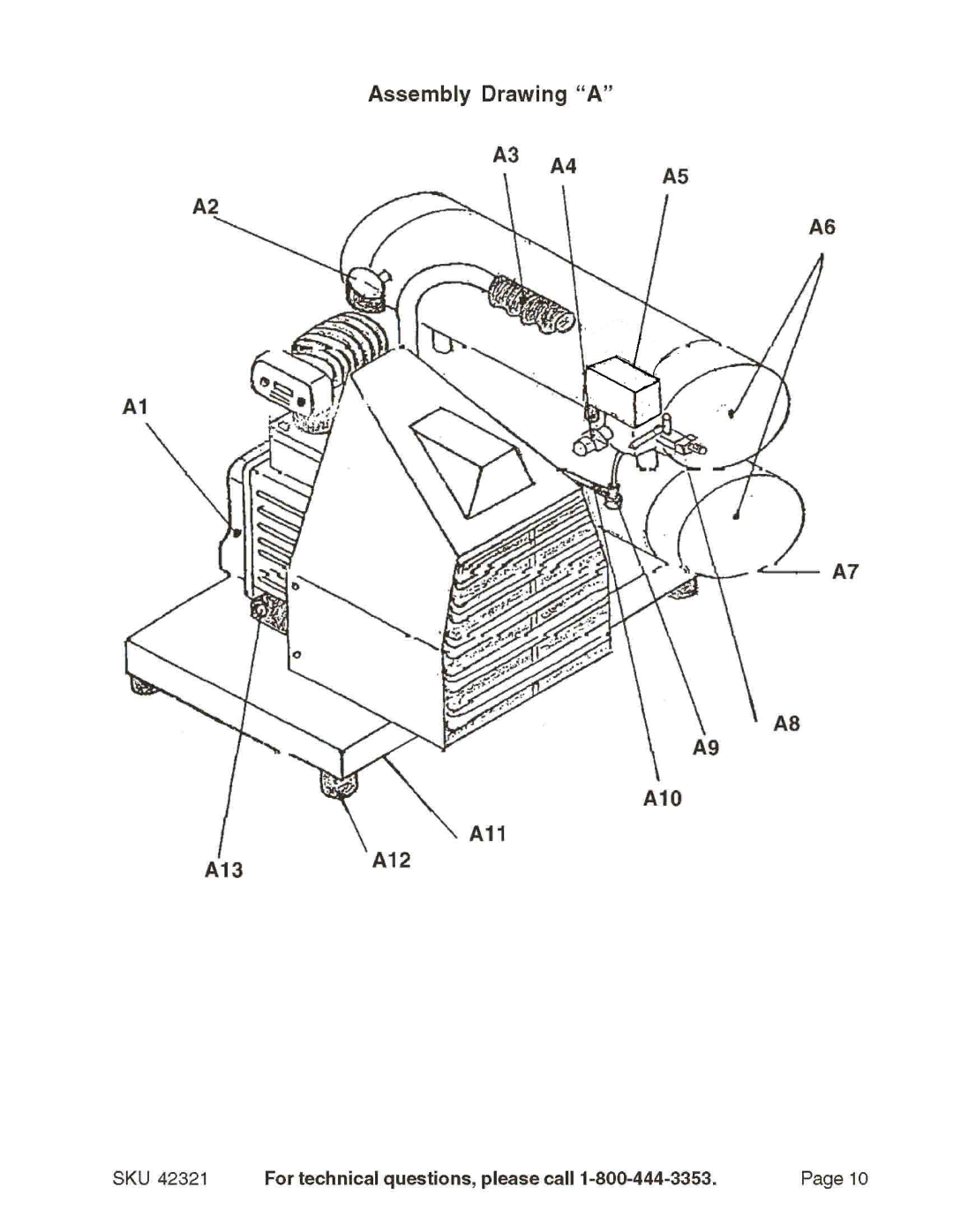 Harbor Freight Tools 42321 manual 