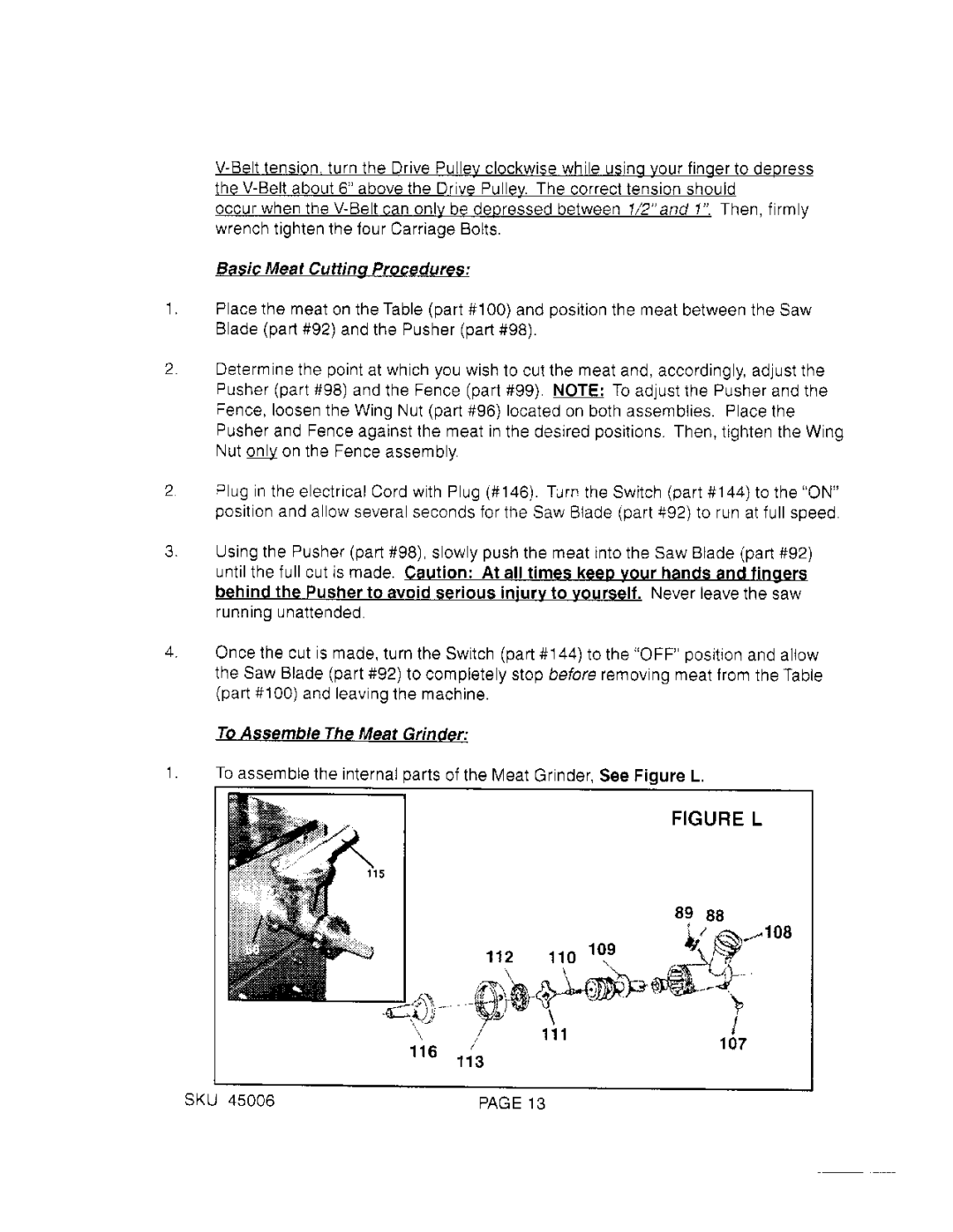 Harbor Freight Tools 45006 manual 