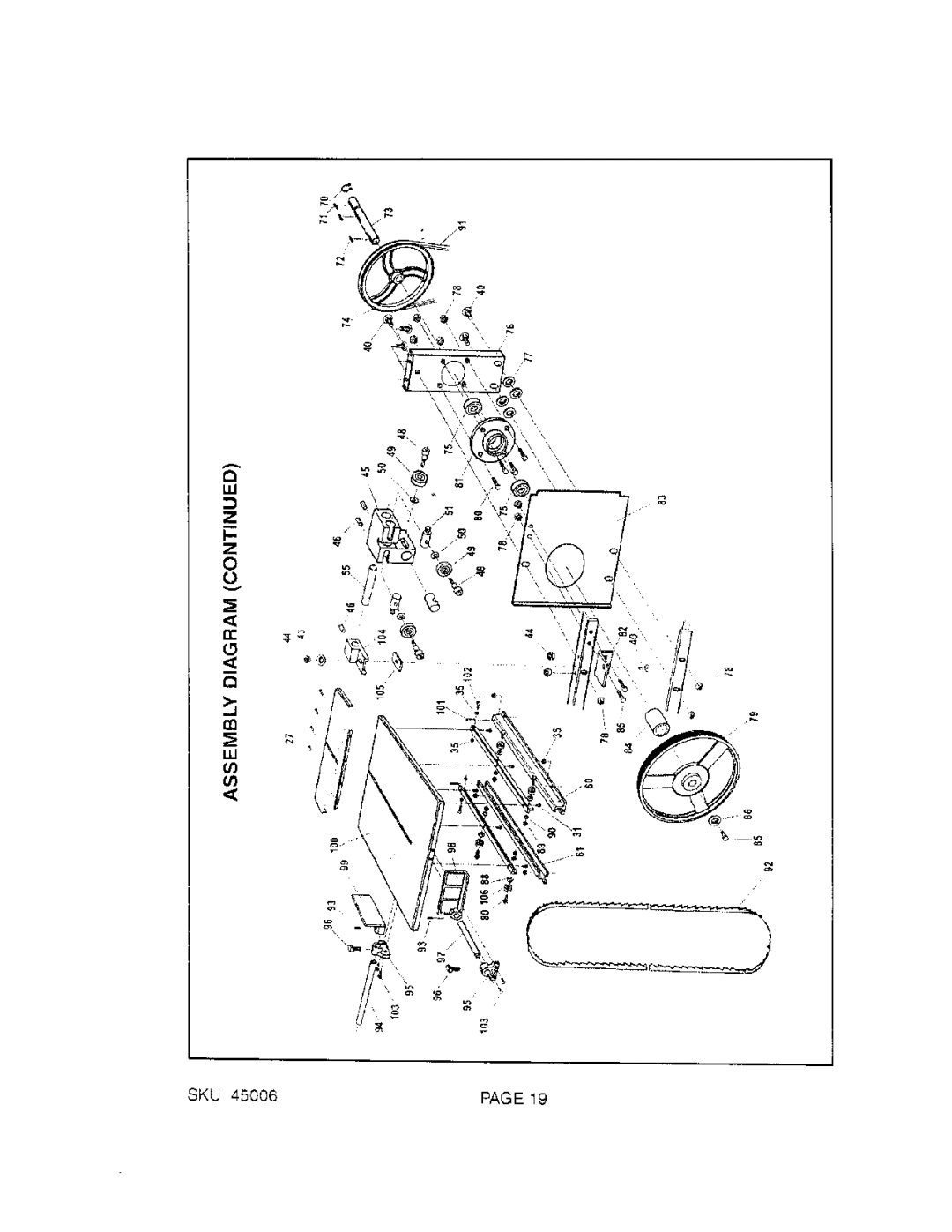 Harbor Freight Tools 45006 manual 