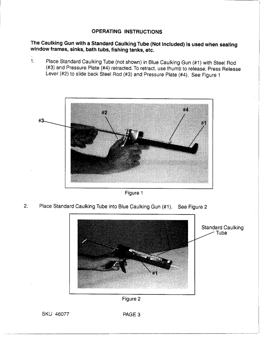 Harbor Freight Tools 46077 manual 