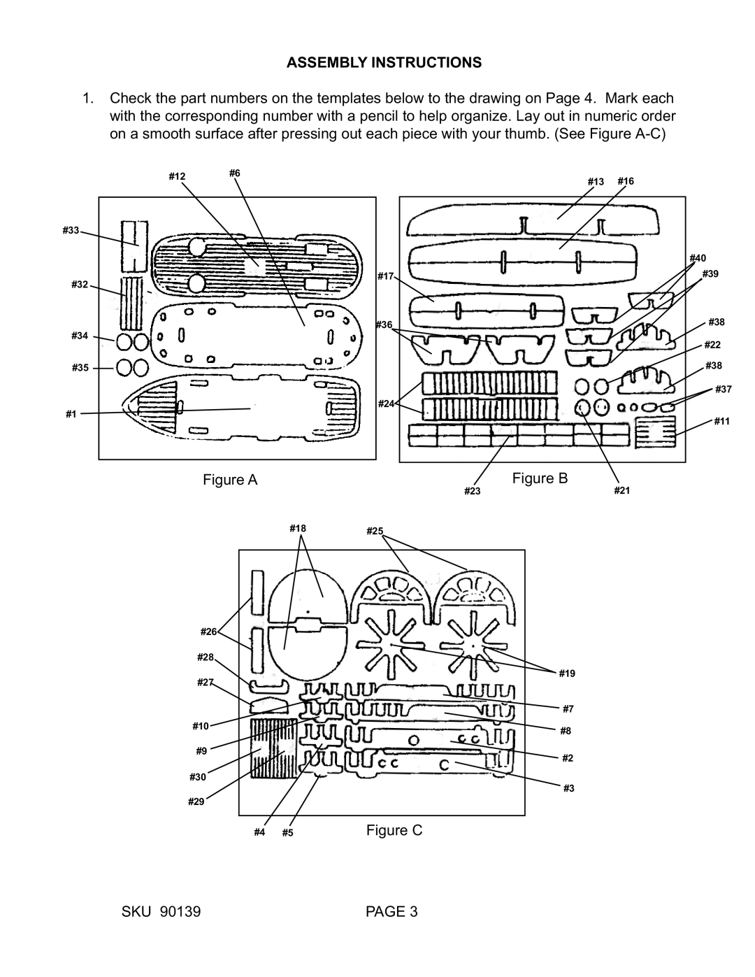 Harbor Freight Tools 90139 manual Assembly Instructions, Figure a 