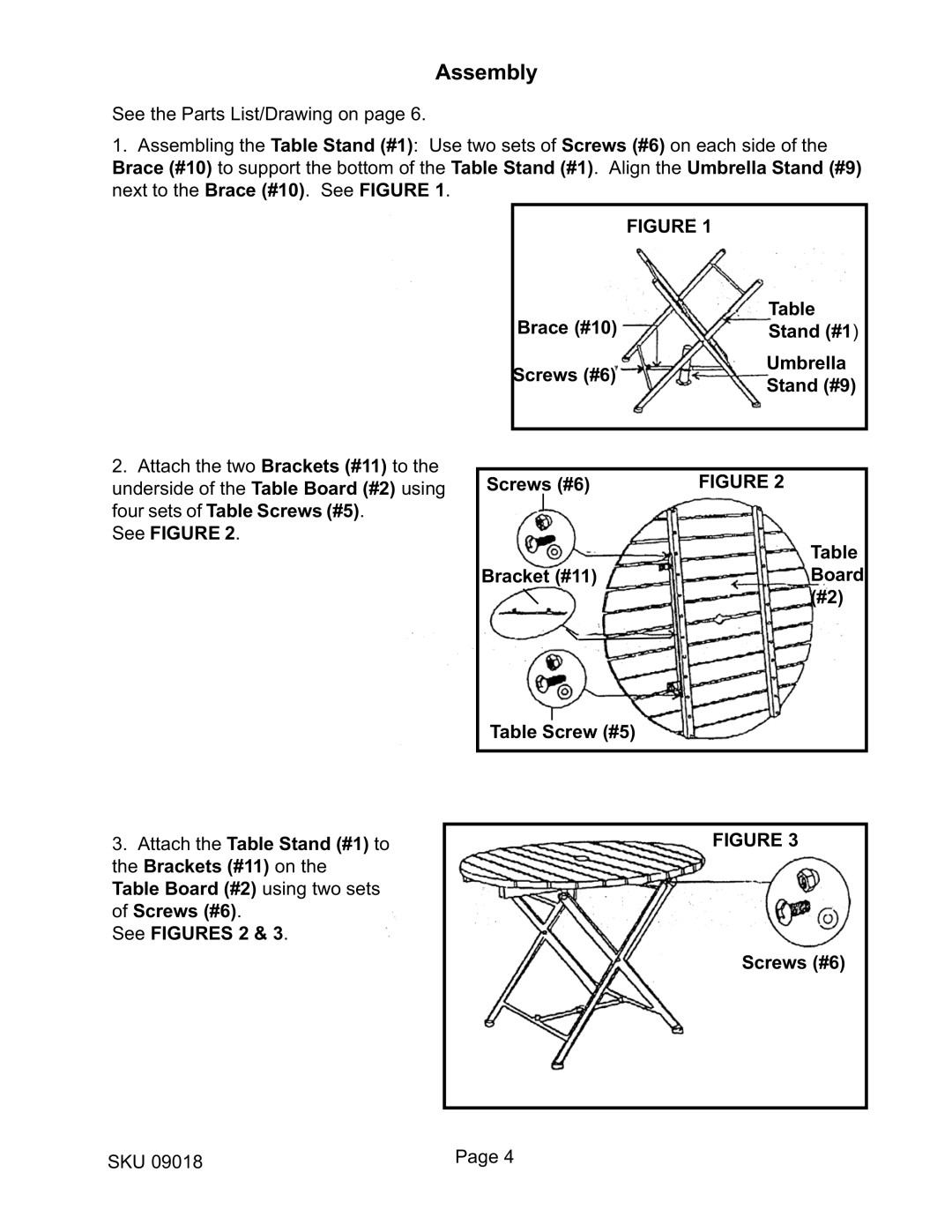 Harbor Freight Tools 9018 manual Assembly 