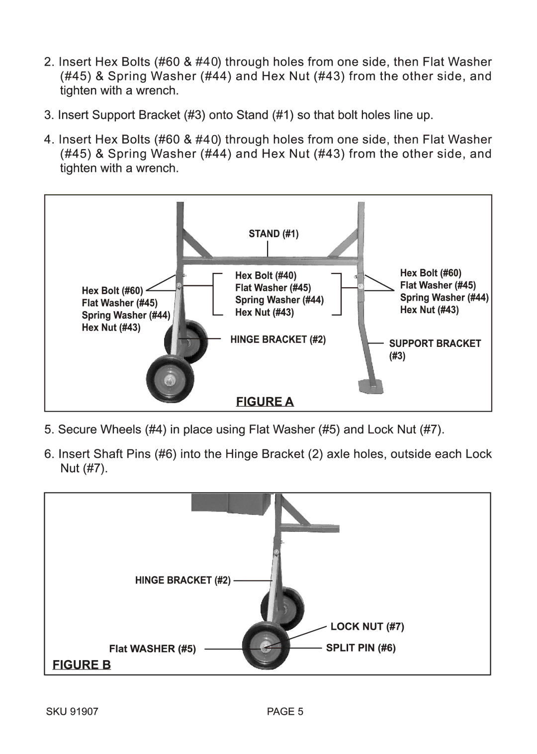 Harbor Freight Tools 91907 manual #40 