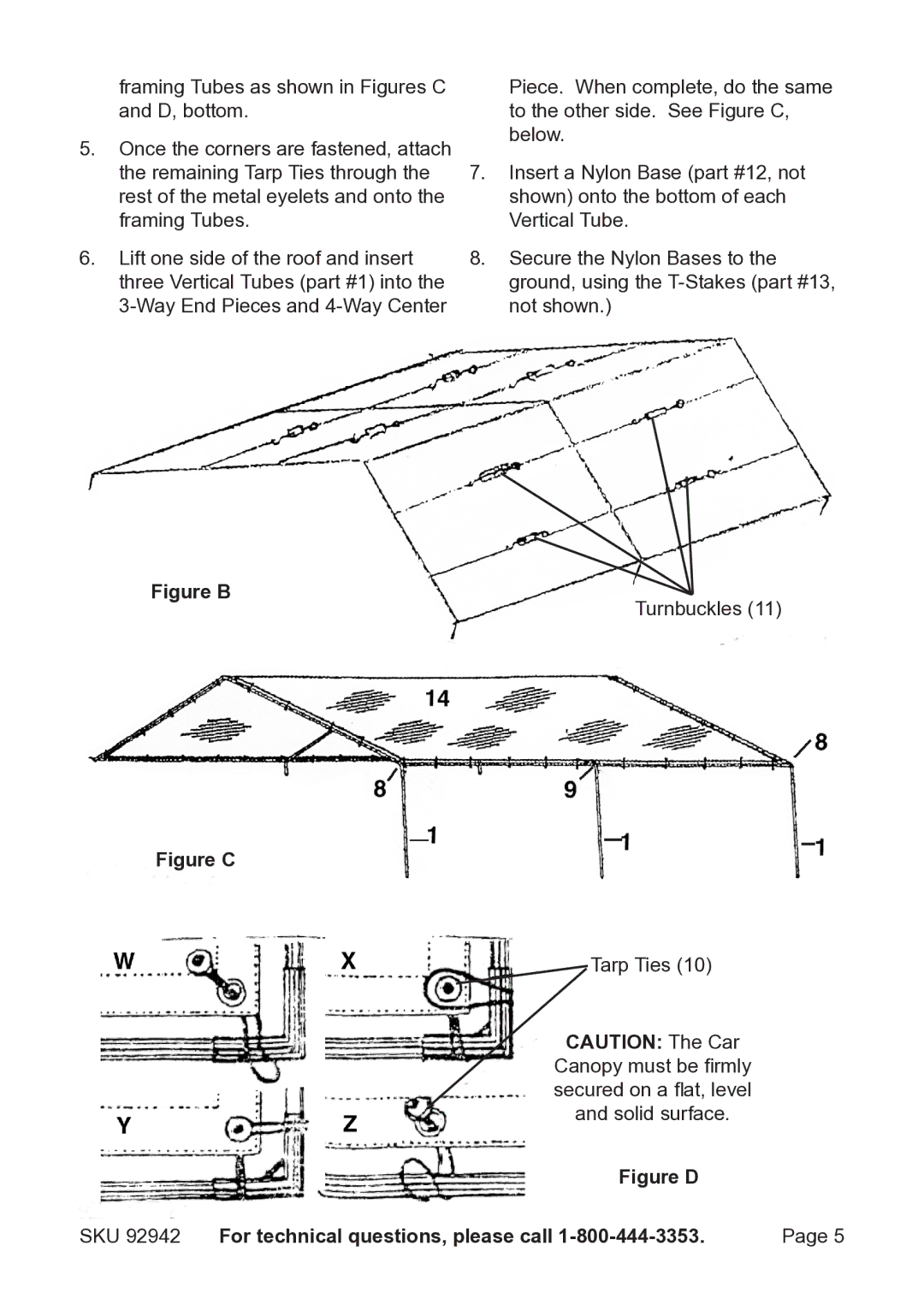 Harbor Freight Tools 92942 manual Figure B 