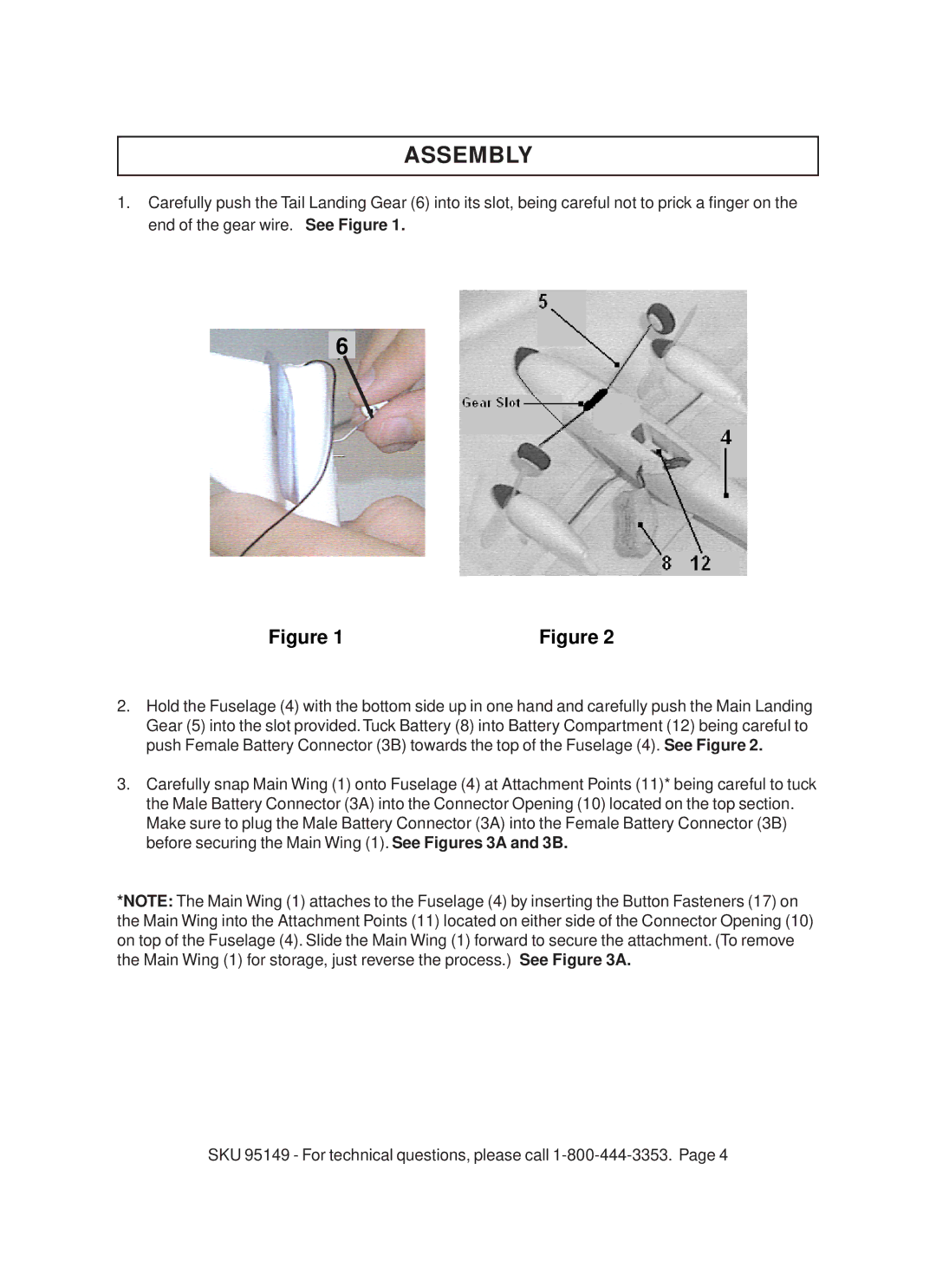 Harbor Freight Tools 95149 warranty Assembly 