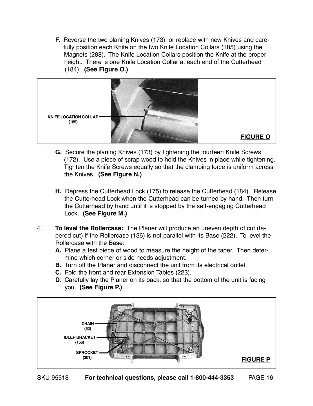 Harbor Freight Tools 95518 operating instructions Figure O 