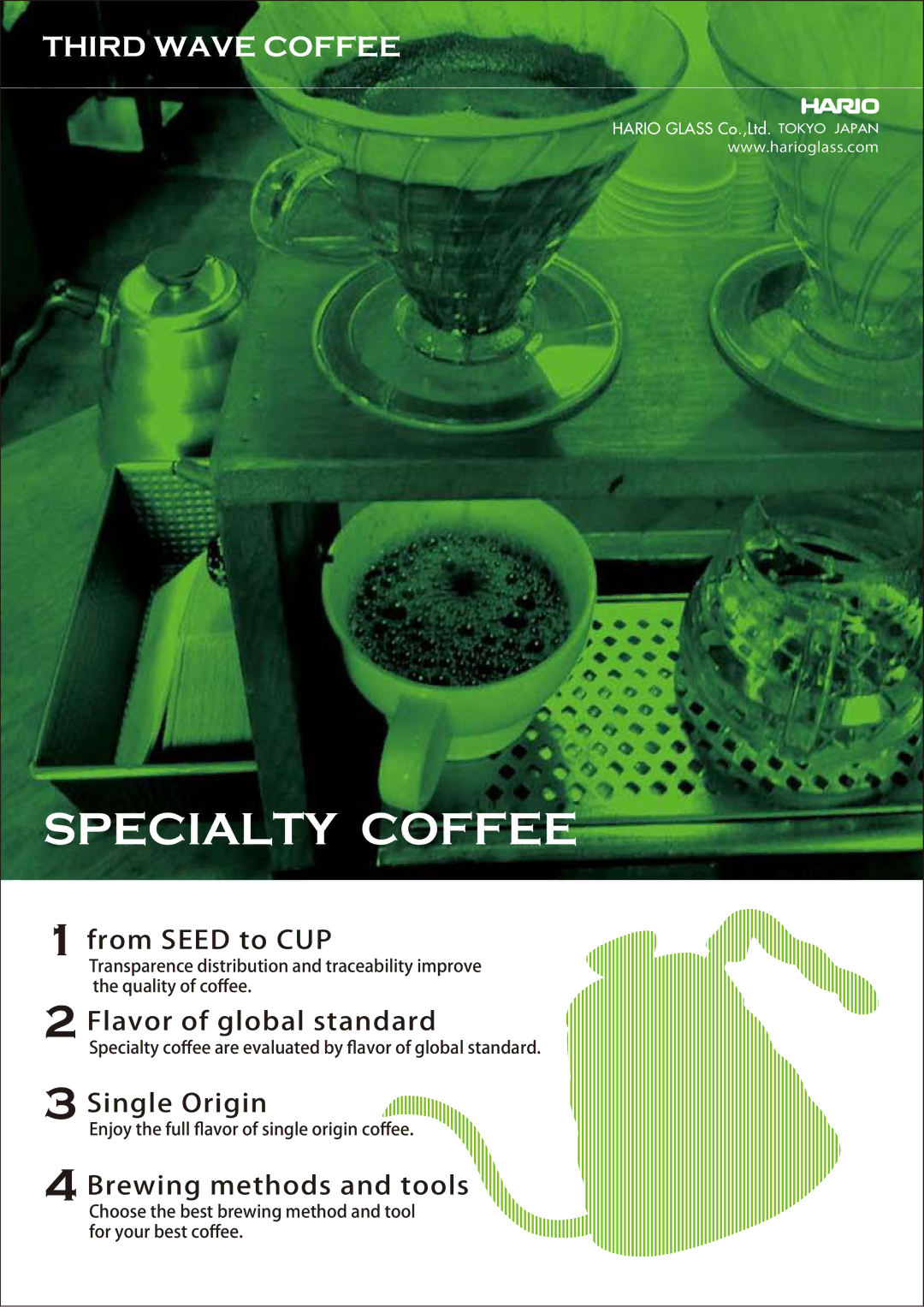 Hario Glass NXA-5, SCA-5, TCA-5 manual SpecialtyCoffee, Brewing methods and tools 