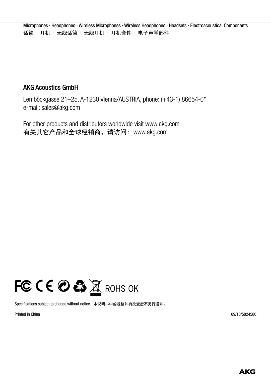 Harman CS3 manual 