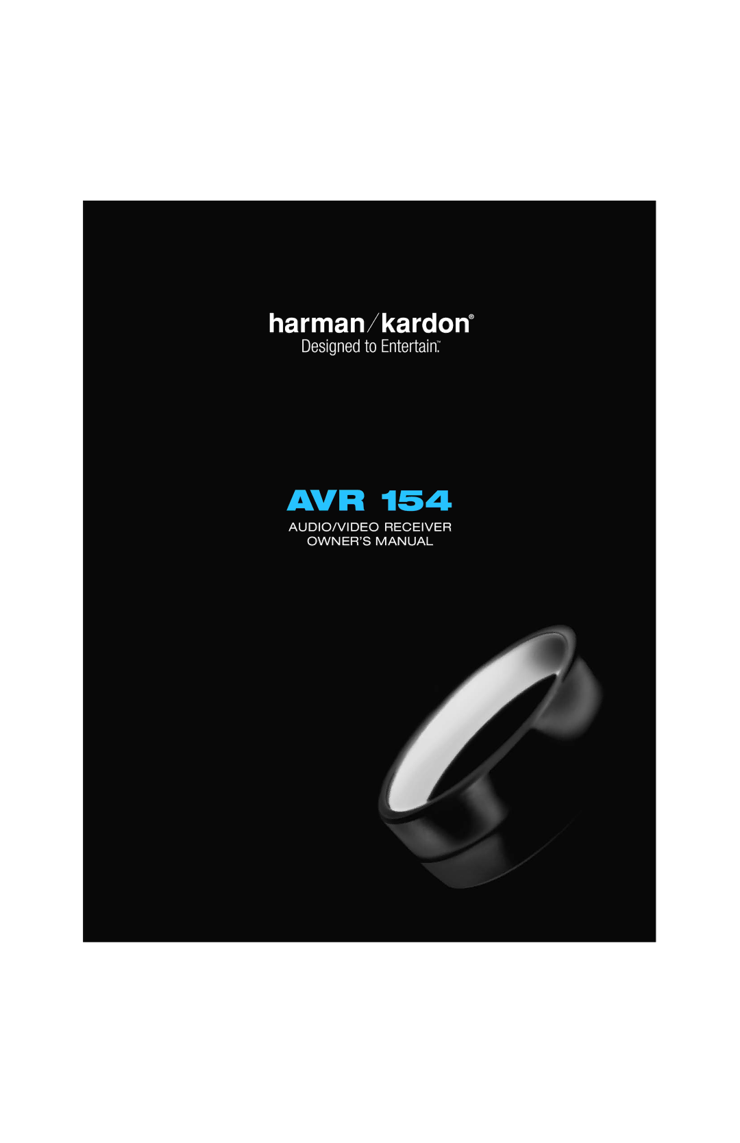 Harman-Kardon AVR 154 owner manual Avr 