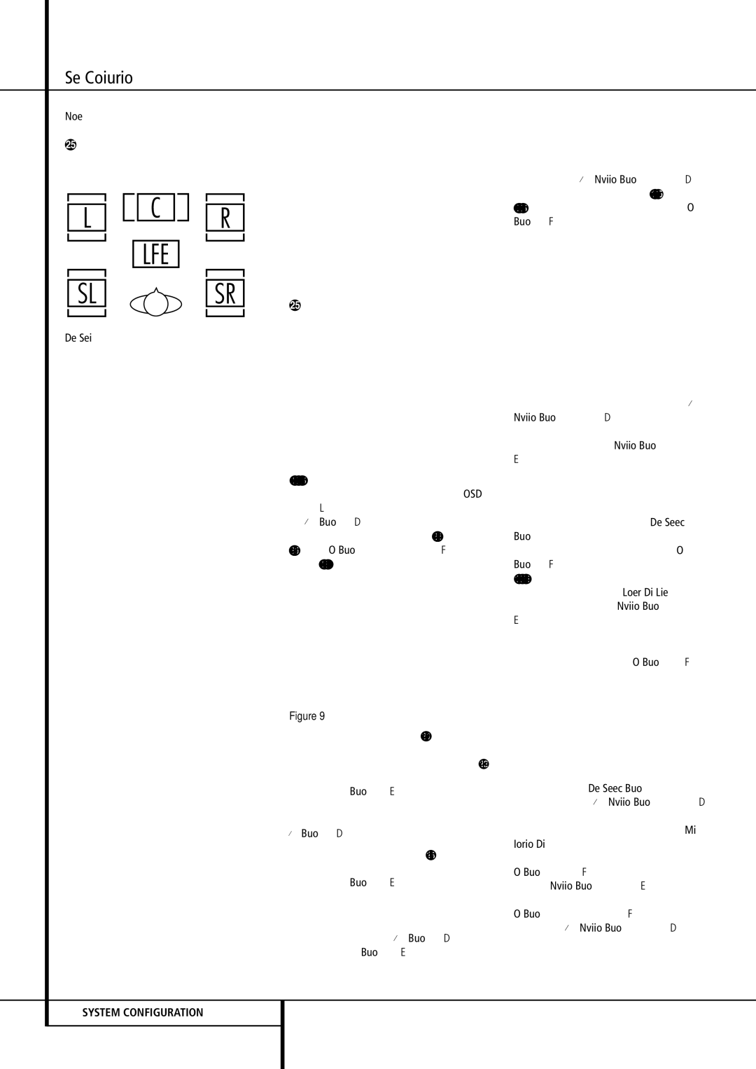 Harman-Kardon AVR 155 Delay Settings, ¤ Button D once to move to the next line, ‹ / › Navigation Button E to enter 