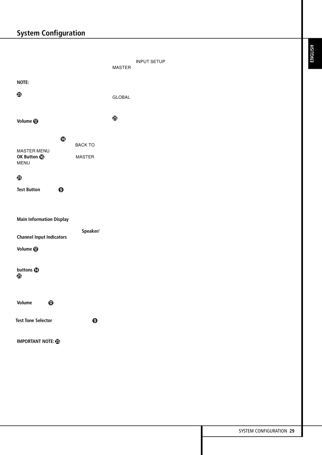 Harman-Kardon AVR 155 owner manual Volume until you can hear the test noise clearly 