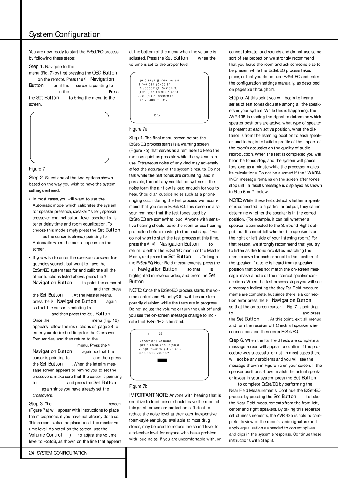 Harman-Kardon AVR 435 owner manual C K 