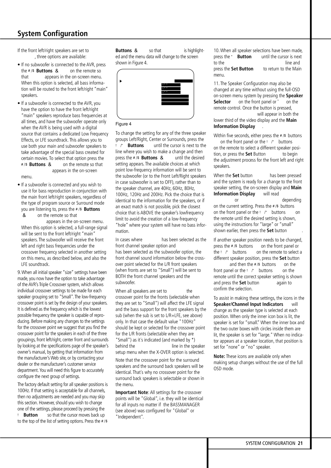 Harman-Kardon AVR507 owner manual Within five seconds, either press the ‹/› buttons 