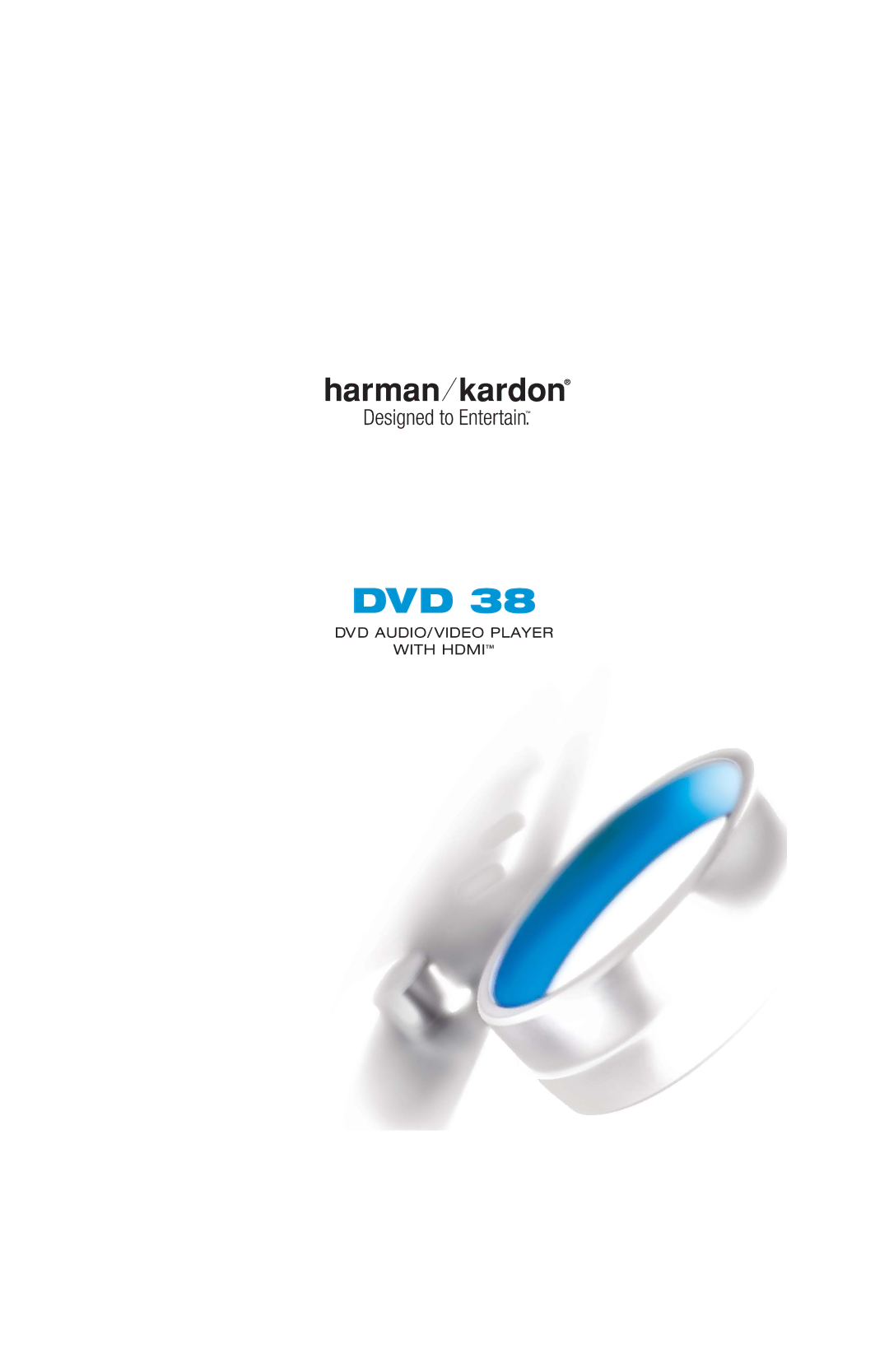 Harman-Kardon DVD 38 manual Dvd 