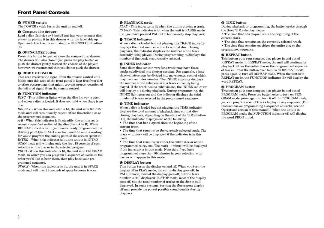 Harman-Kardon HD7325, HD7425 manual 