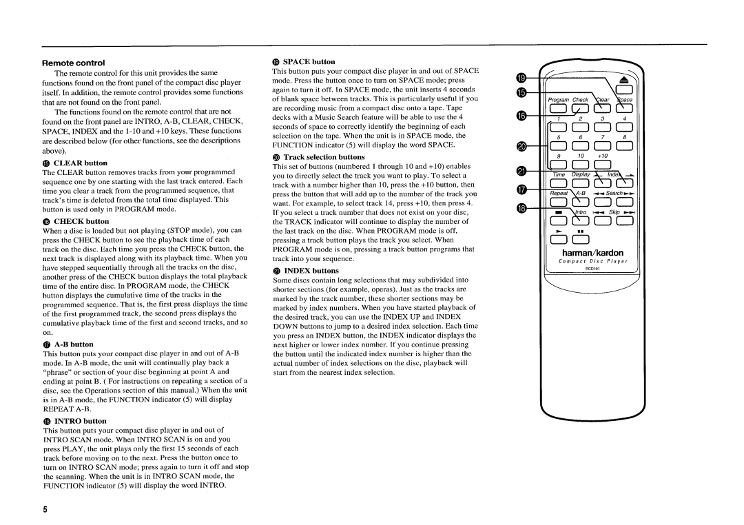 Harman-Kardon HD7325, HD7425 manual 