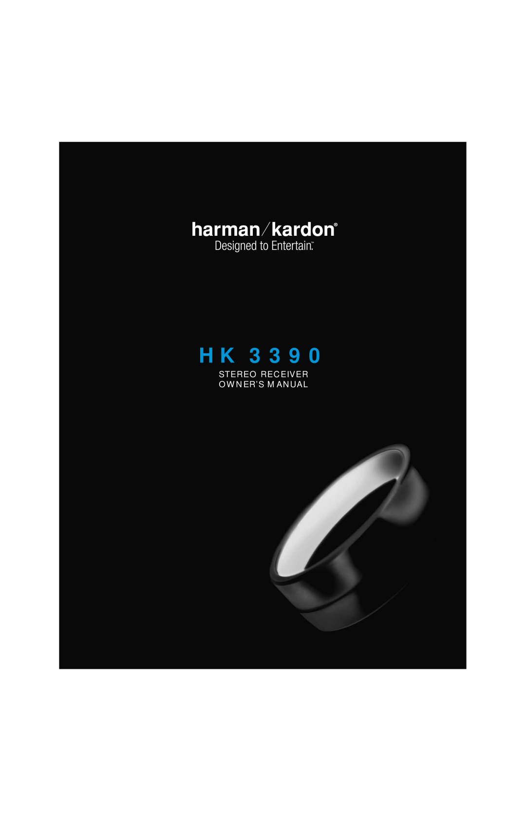 Harman-Kardon HK 3390 owner manual 