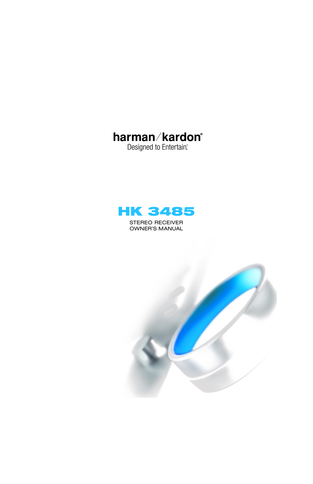 Harman-Kardon HK 3485 owner manual 