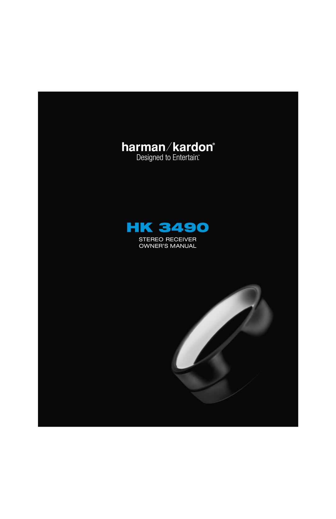 Harman-Kardon HK3490 owner manual 