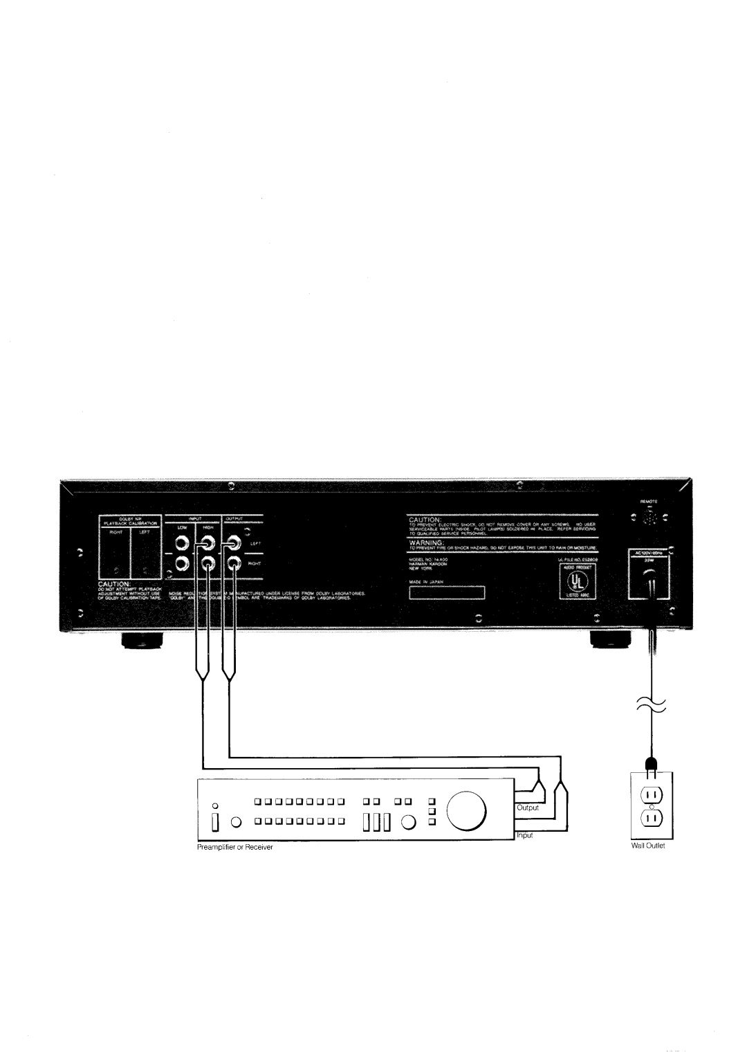 Harman-Kardon HK400XM manual 