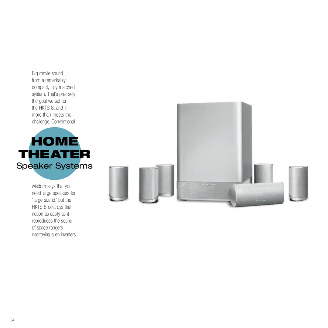 Harman-Kardon Home Theater System manual 