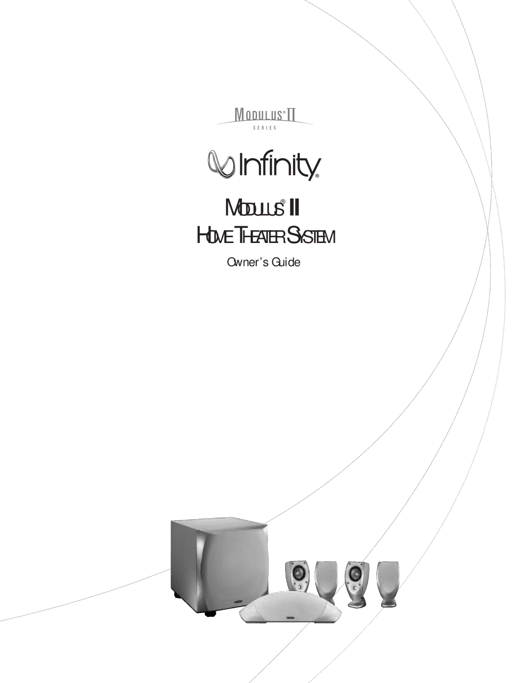 Harman-Kardon II manual Modulus Home Theater System 